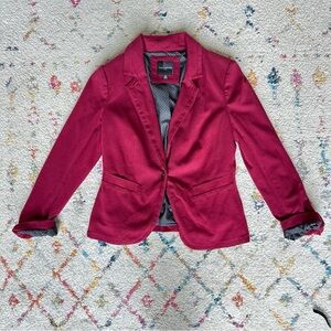 The Limited burgundy blazer size XS